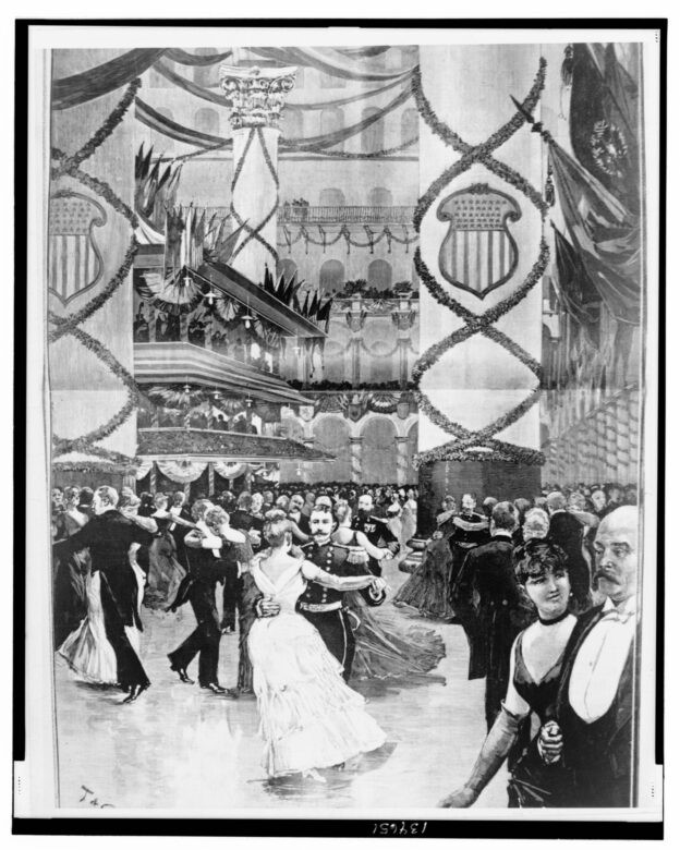 President Benjamin Harrison’s Inaugural Ball in The Pension Building