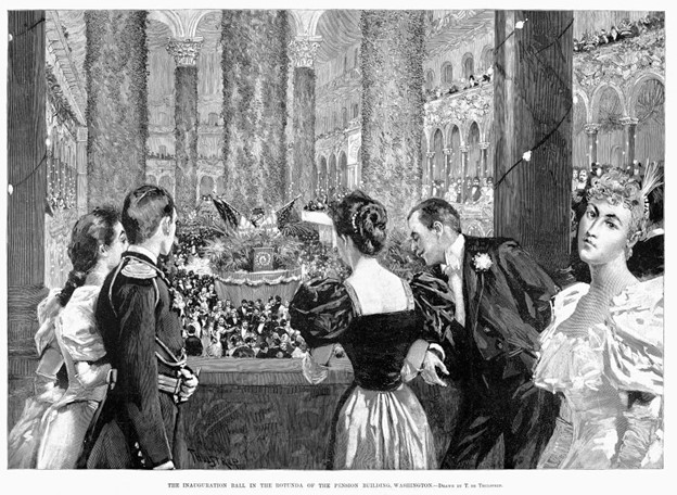President Grover Cleveland’s Inaugural Ball in the Pension Building