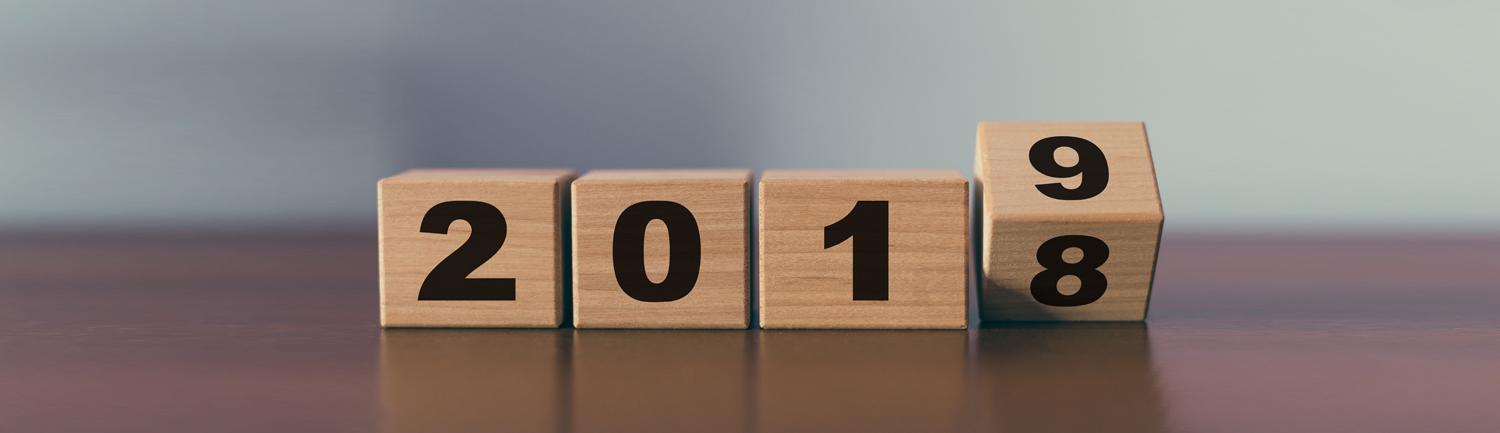 2018 turning to 2019